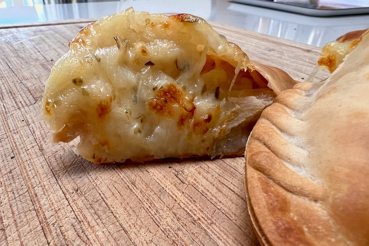 Baked Fugazzeta - Onion & Cheese